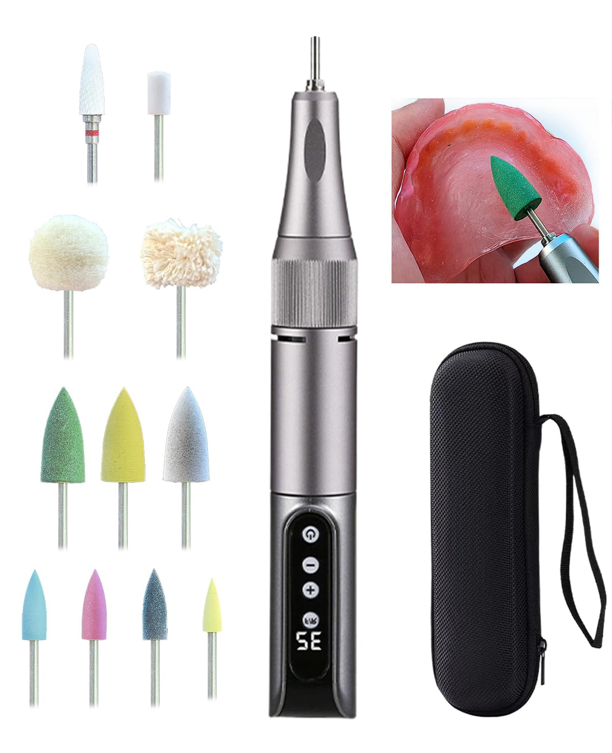 JOIRACK cordless repair kit portable case with all attachments for on-the-go repairs