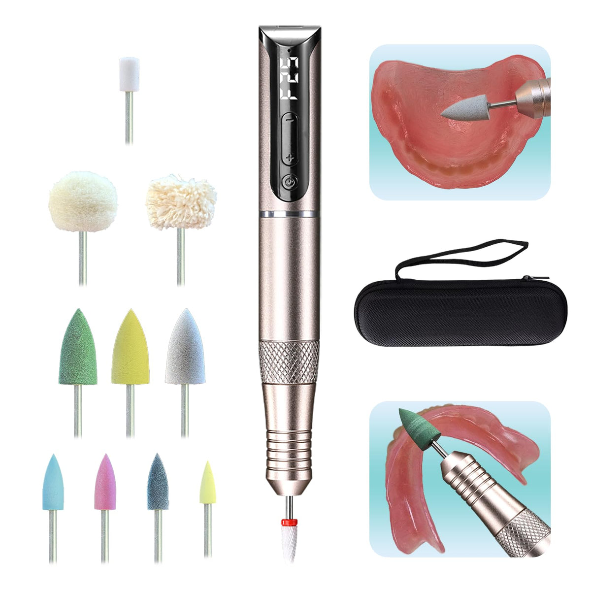JOIRACK cordless mini polisher edge trimming for a smoother fit