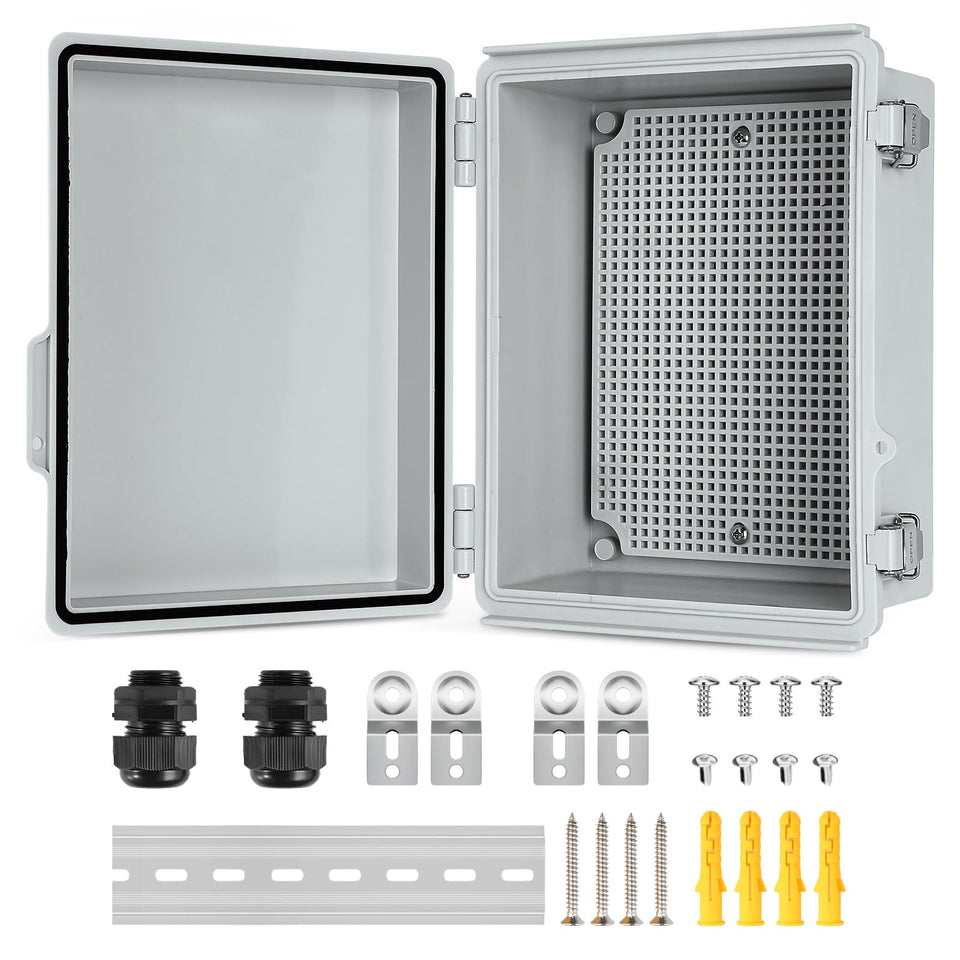 Joisyoya waterproof junction box exterior protects outdoor electronics from rain