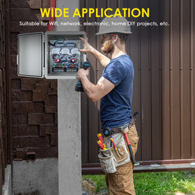 Joisyoya enclosure suits WiFi, CCTV, and solar setup needs.