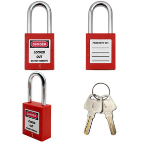 JOJOMARK lockout locks 30-lock set with tags for organized safety protocols