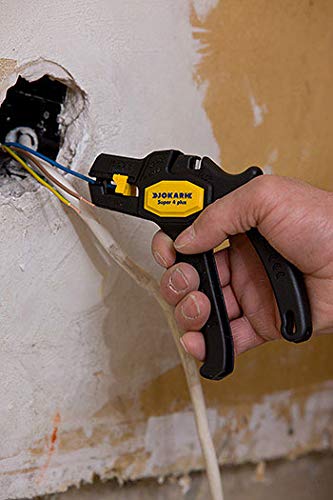 JOKARI Super 4 Plus adjustable length stopper for consistent wire prep.