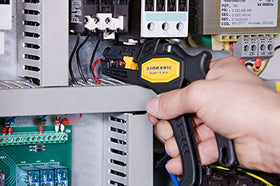 JOKARI in a professional cabling scene for switchboard work.