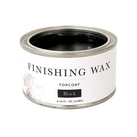 Jolie Finishing Wax bottle applying a durable protective topcoat on interior surfaces