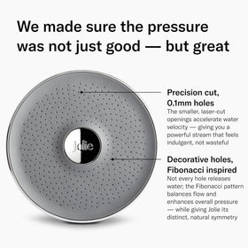 Jolie water flow test demonstrates high-pressure performance