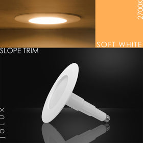Jolux LED can light installation demonstrates quick screw in retrofit for ceiling cans