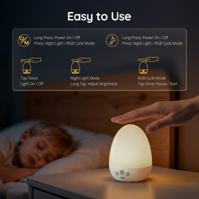 JolyWell auto-off timer helps bedtime routines and energy savings.