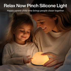 USB-C charging keeps JolyWell Night Light ready for late-night use.