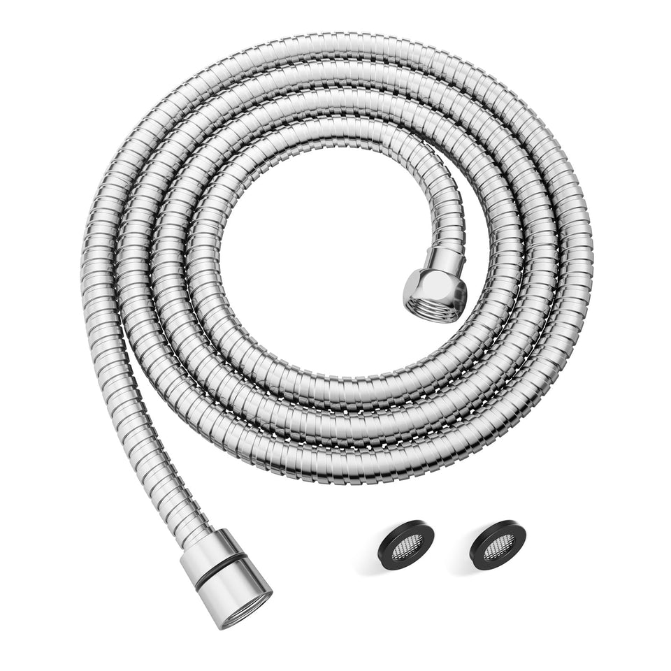 JOMOO 118-inch hose extended reach for easy bath and cleaning tasks.
