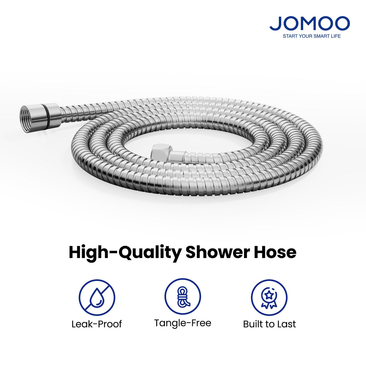 JOMOO EPDM inner tube maintains flexibility and water flow.
