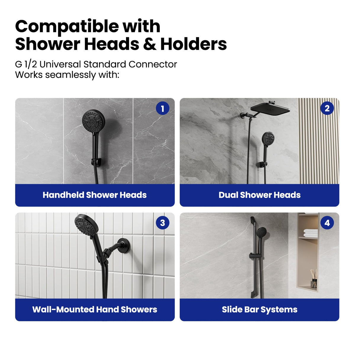 JOMOO includes plumber’s tape and labels for quick, easy installation