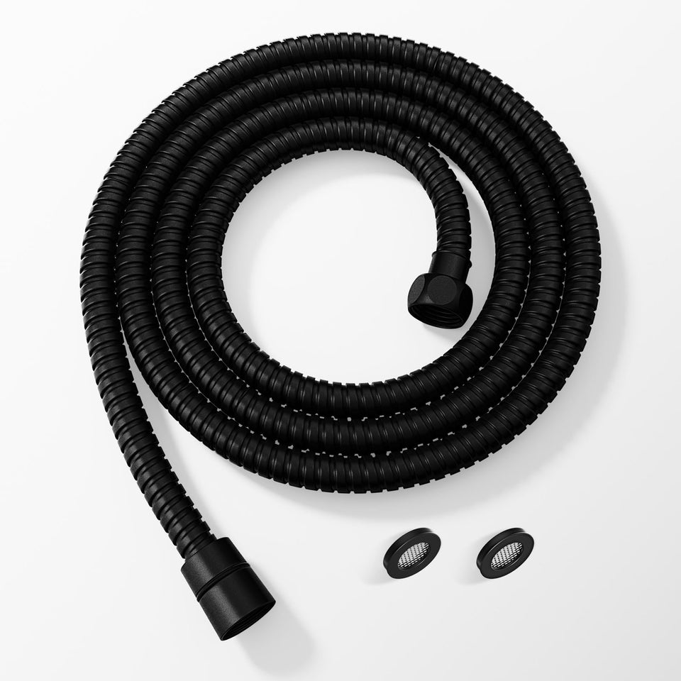 JOMOO shower hose 99inch extended length for thorough rinsing and easier reach