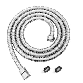 JOMOO 99-inch shower hose with long reach and chrome finish