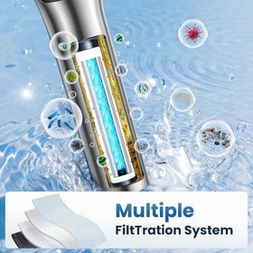 Jomst adjustable angle and flexible hose simplify bathroom installation and use.