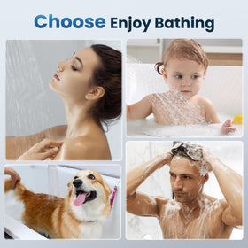 Jomst water-efficient design preserves pressure while saving water during showers.
