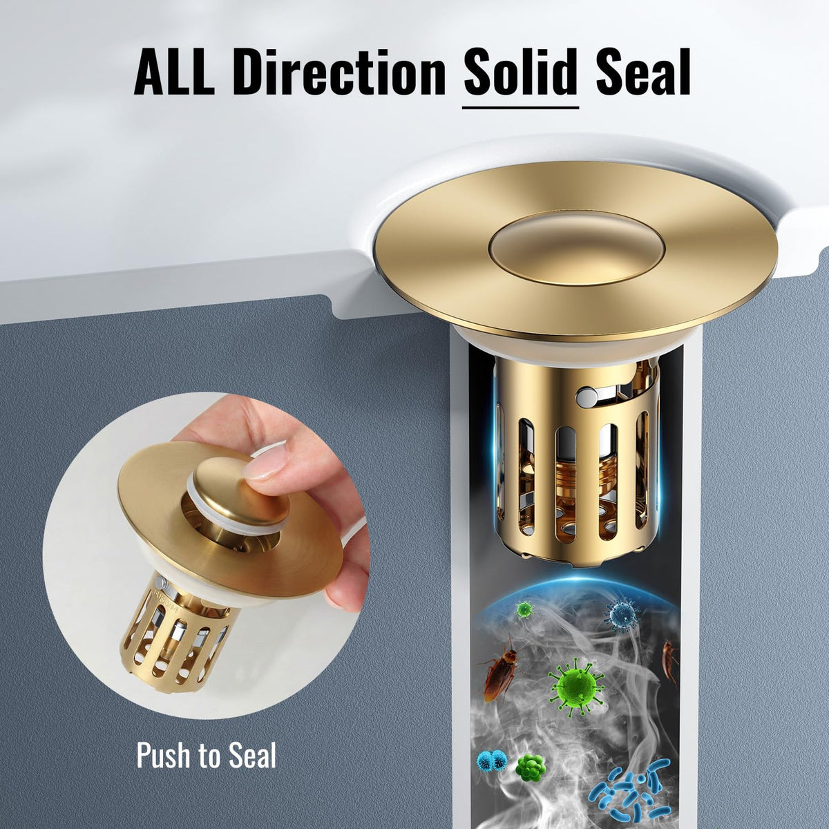 JOMSTHOME high-speed turbo drainage prevents water pooling.
