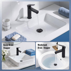 JOMSTHOME universal fit covers 1.1–2.36 inch drains for wide compatibility.