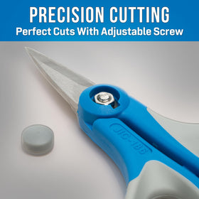 Jonard Tools JIC-186 six-inch cutting shears in action.
