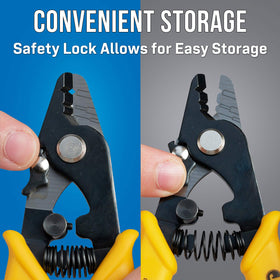 Jonard Tools JIC-375 jacket-to-buffer stripping for clean prep up to buffer.