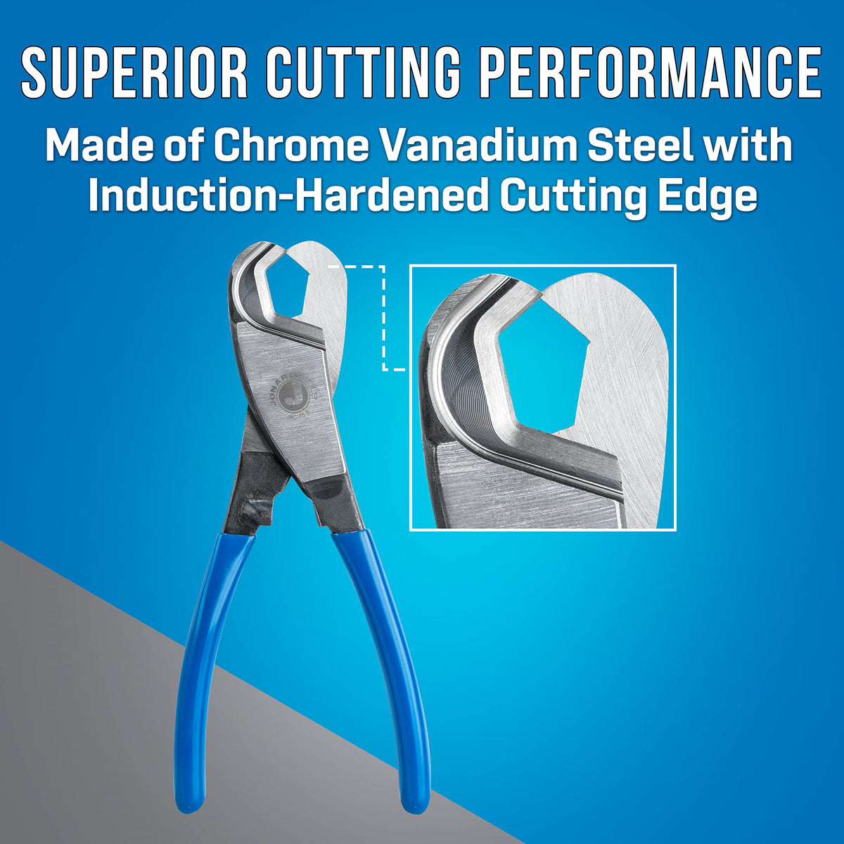 Jonard Tools JIC-755 coax cutting capability highlights up to 1 inch diameter