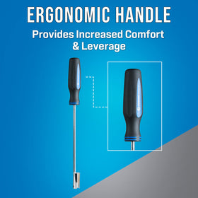 12-inch reach helps access high-density setups without disassembly.