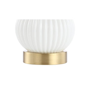 Jonathan Y bedroom bedside lamp styling for a modern nightstand