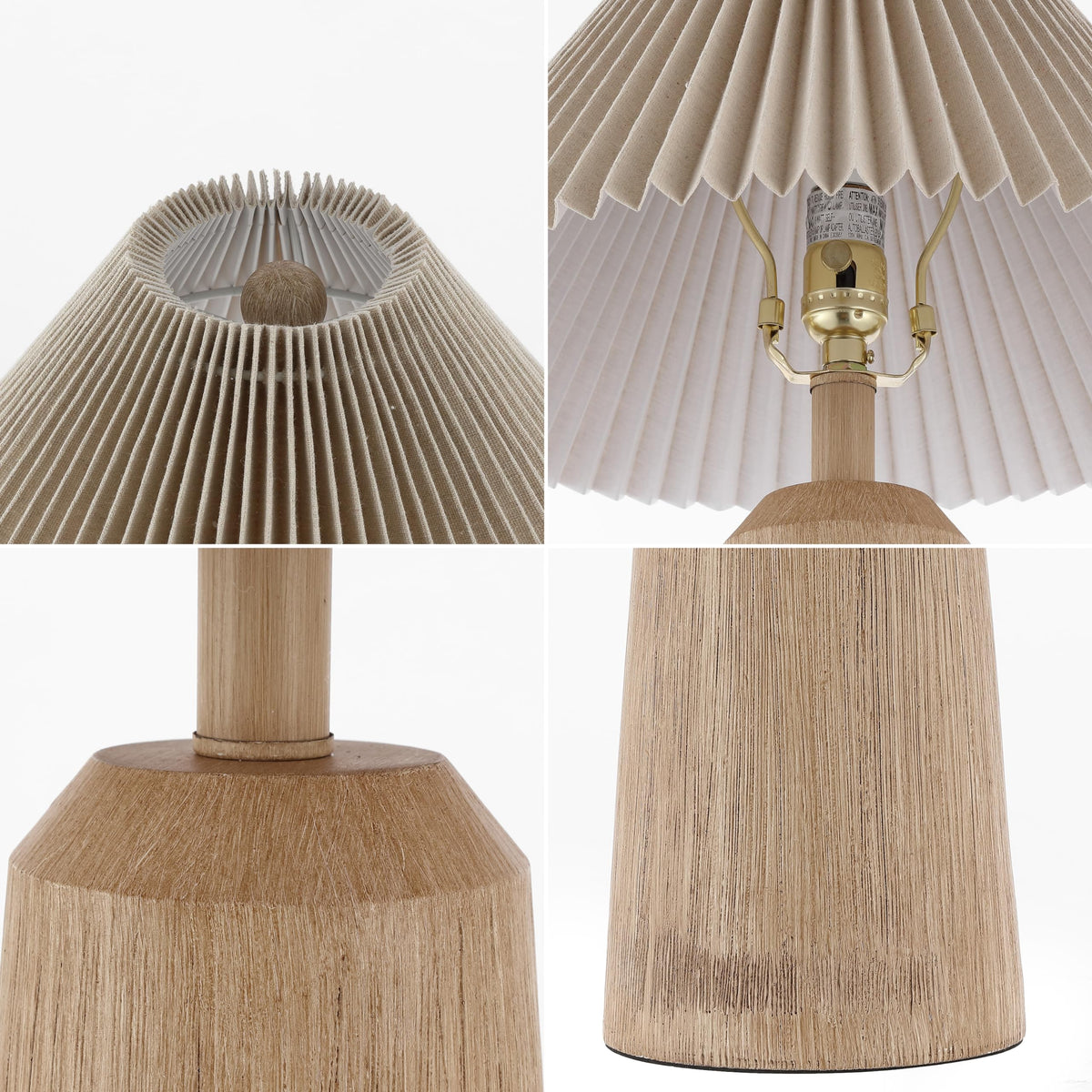 JONATHAN Y lamp shown on a bedside table or console for versatile styling.