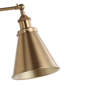 Jonathan Y bedside reading light perfect for tight spaces.