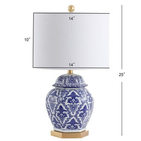 JONATHAN Y brass base detail adds a luxurious gold touch.