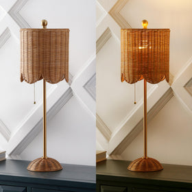 JONATHAN Y ball finial adds vintage charm.