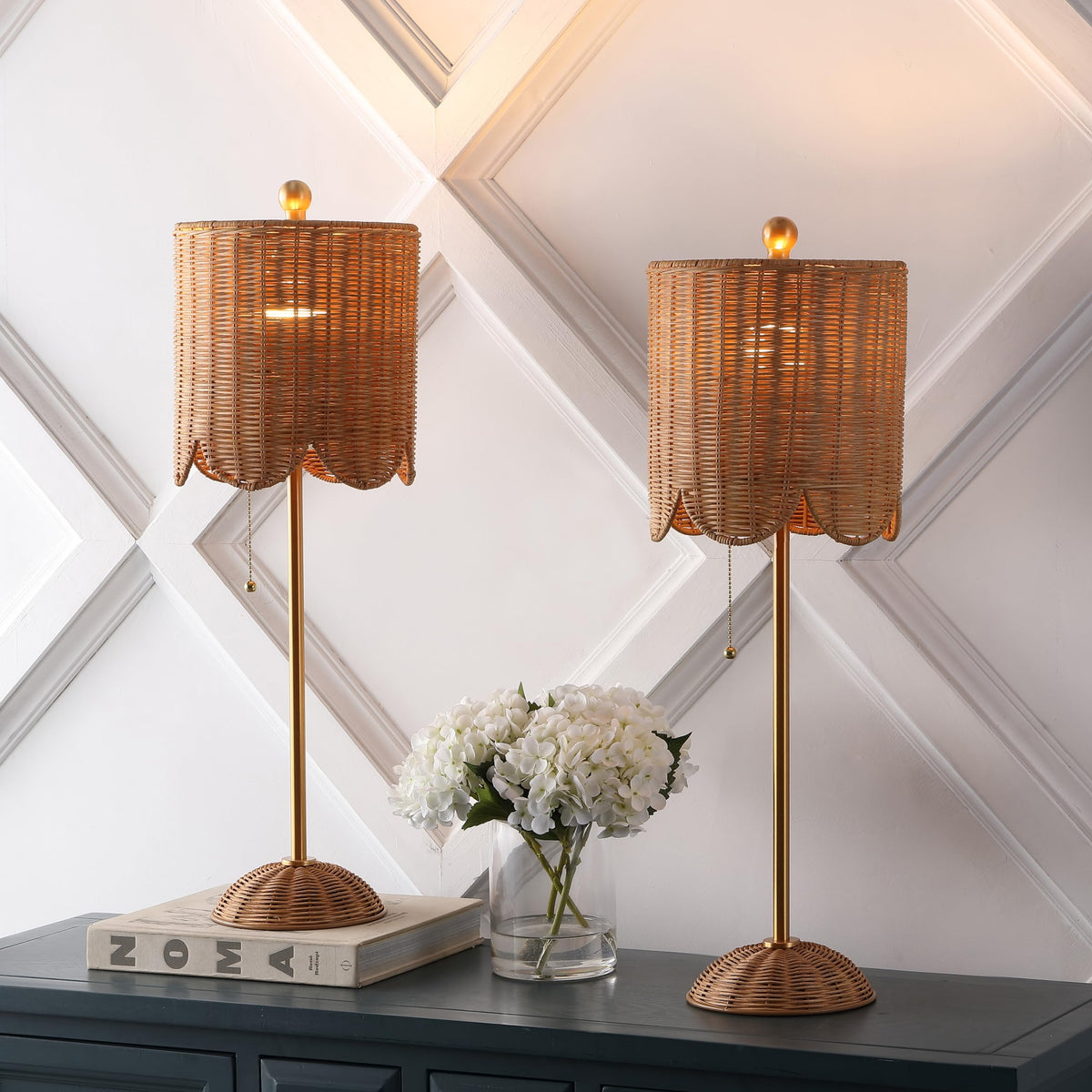 JONATHAN Y LED bulb included delivers eco-friendly light.