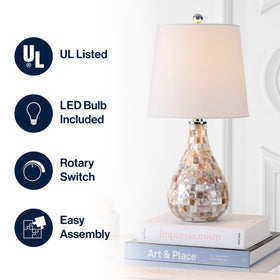 JONATHAN Y led-bulbs-included ensure energy-efficient illumination.