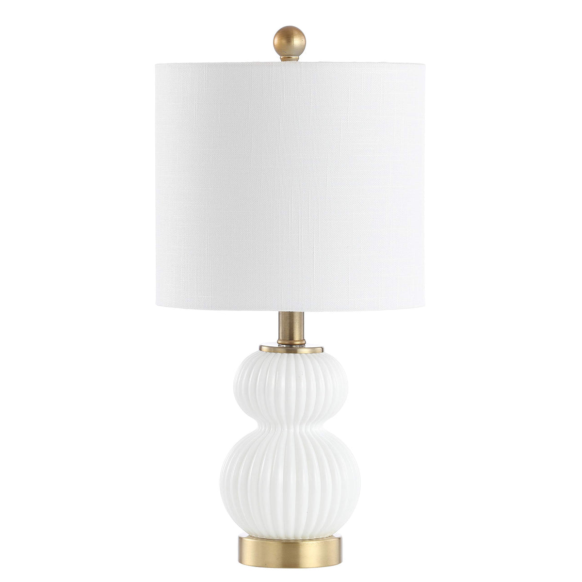 Jonathan Y living room glow lamp complements seating areas with balanced light