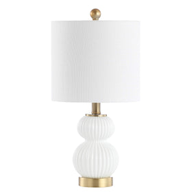 Jonathan Y living room glow lamp complements seating areas with balanced light