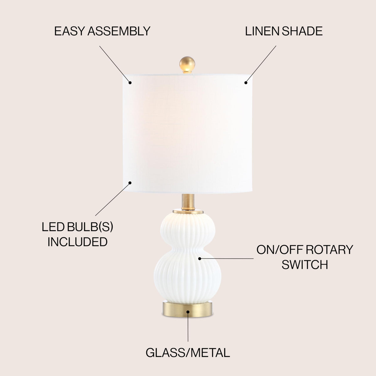 Jonathan Y on-off rotary switch provides simple, reliable control at arm's reach