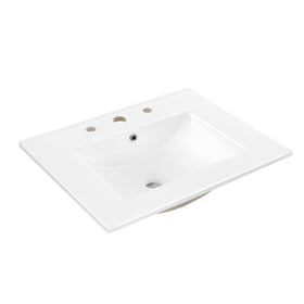 JONATHAN Y SNK1001A basin front view shows clean lines for a timeless bathroom