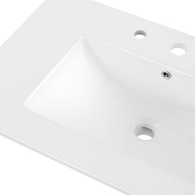 Jonathan Y SNK1002A edge-to-surface finish complements coastal bathroom styles.