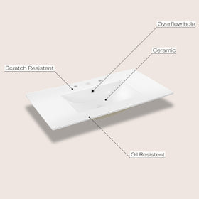 Jonathan Y SNK1003A overview displaying generous basin footprint for versatile vanities
