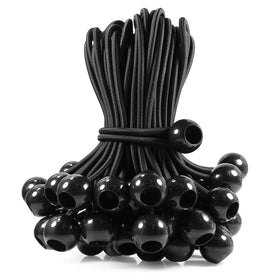 Joneaz ball bungee cord 12in ball-end provides reliable tension for securing gear