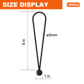 Joneaz latex-core bungee for strong elasticity and versatile securing