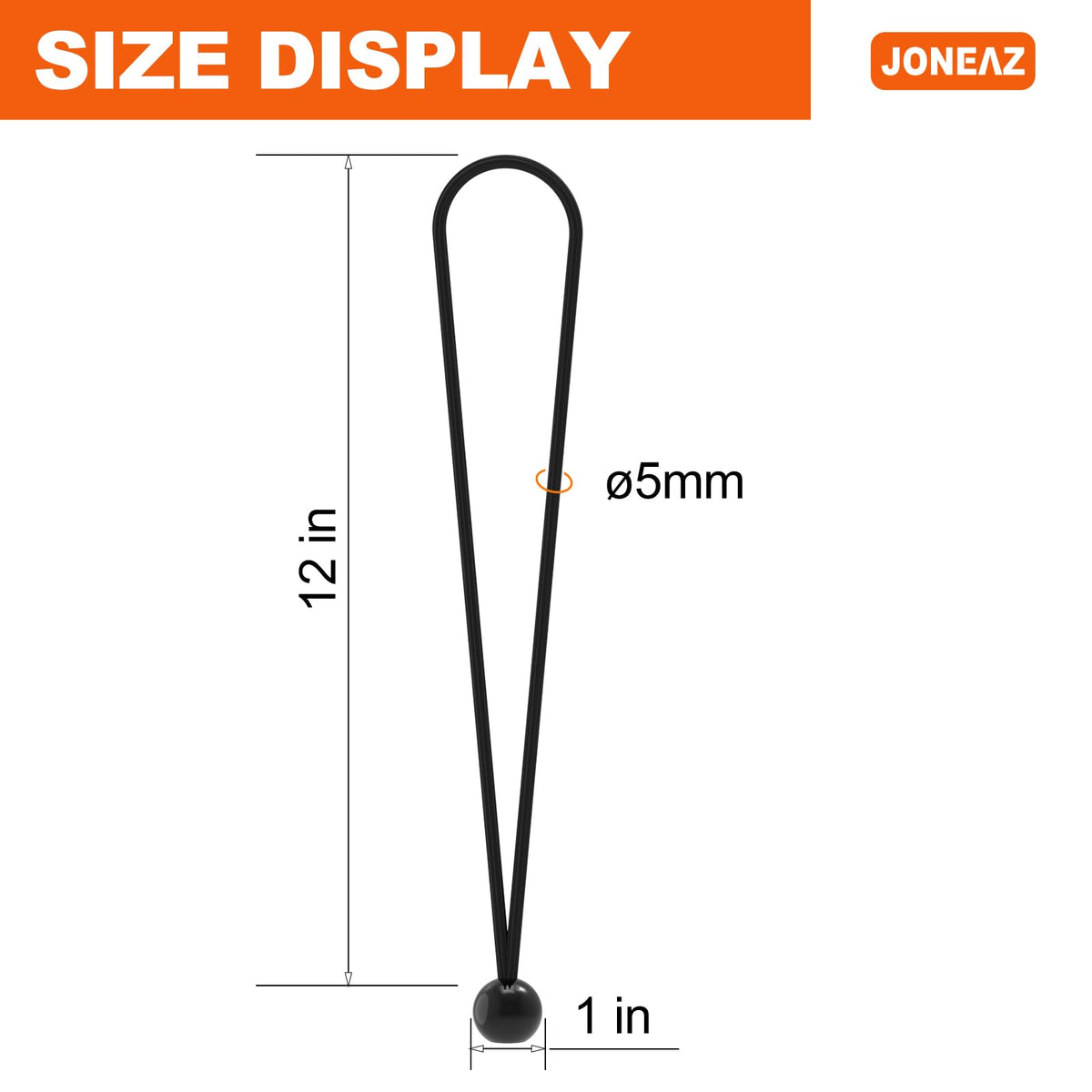 Joneaz UV-resistant coating on bungee cords withstands outdoor conditions for longer use