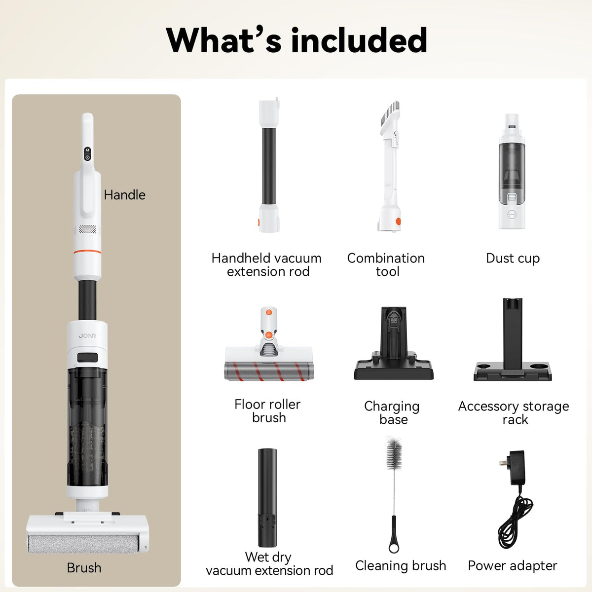 Jonr ED20 Pro base station for self cleaning maintenance