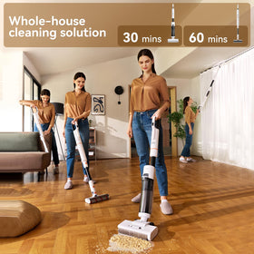 Jonr ED20 Pro tilts 180 degrees to reach under furniture