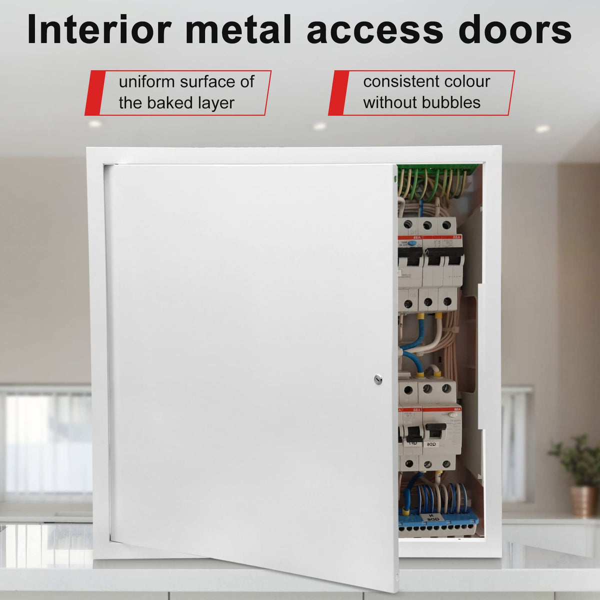 Joogto galvanised steel door 20x20 panel resists rust in damp environments
