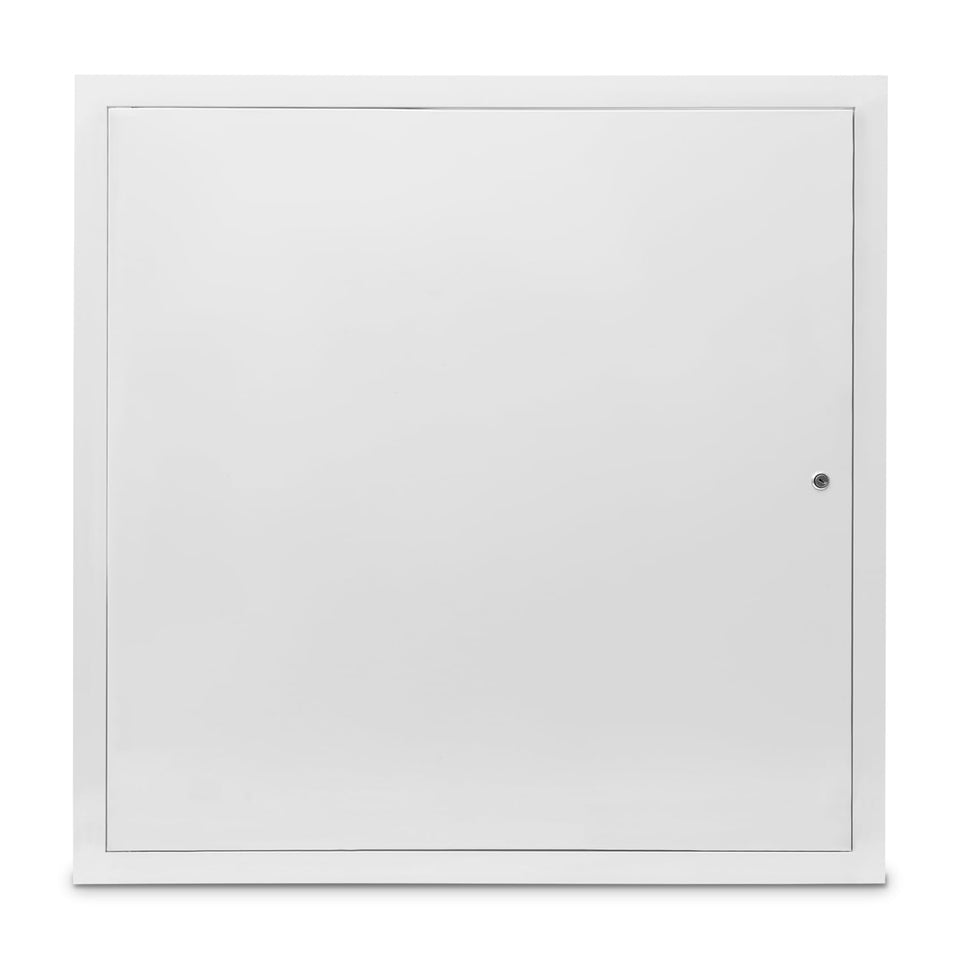Joogto thickened 18x18 metal access panel for drywall ensures a flush opening.