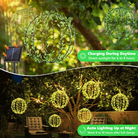 Joomer globe lights with eight modes for customizable ambiance