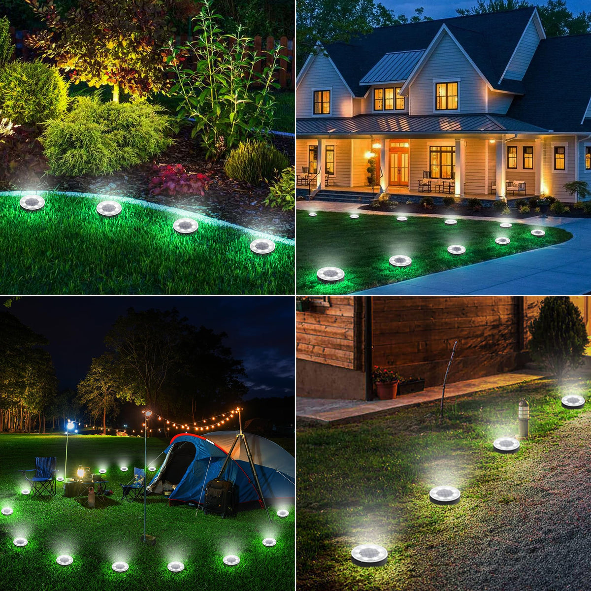 Joomer sun-powered lighting for patios lawns and driveways