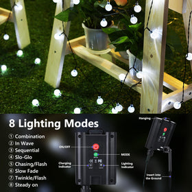 IP65 waterproof design for all-weather outdoor use