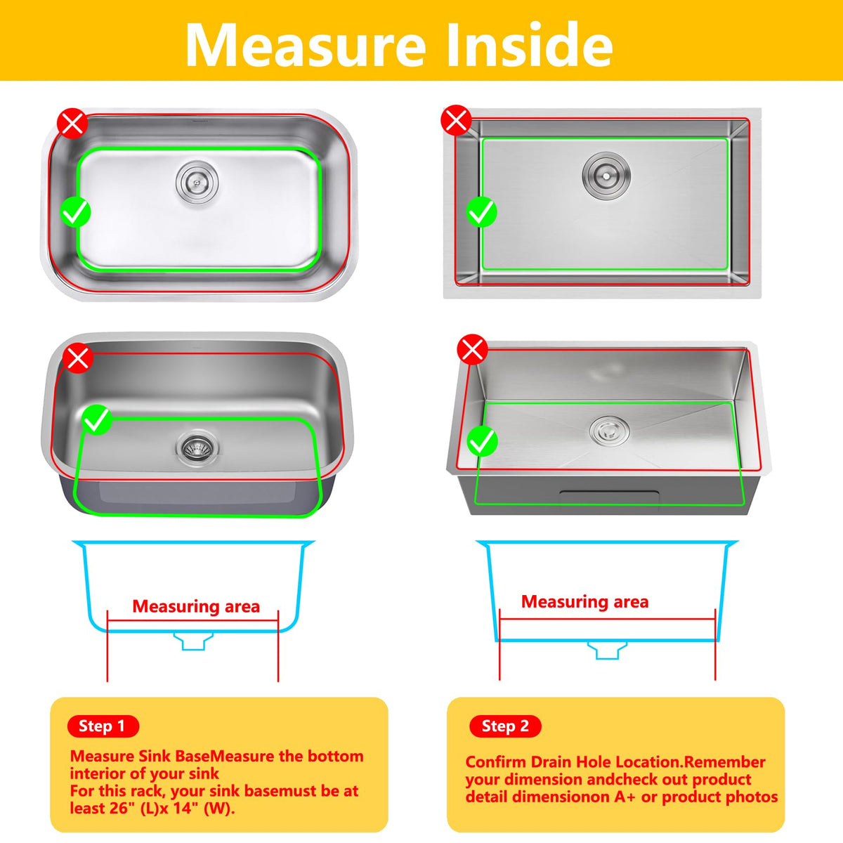 JOOKKI sink protector cushions glassware and prevents bottom scratches