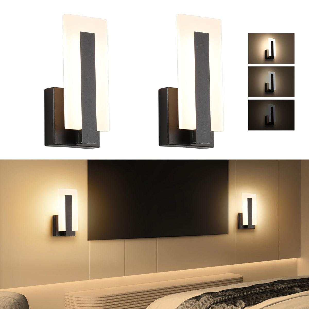 Joosenhouse bathroom vanity lighting with warm ambient glow